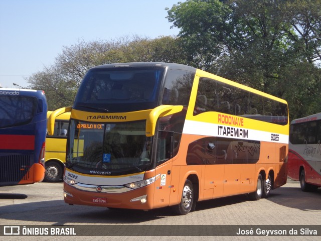 Viação Itapemirim 6025 na cidade de São Paulo, São Paulo, Brasil, por José Geyvson da Silva. ID da foto: 7531393.