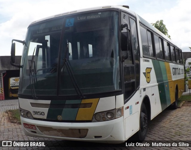 Empresa Gontijo de Transportes 3150 na cidade de Belo Horizonte, Minas Gerais, Brasil, por Luiz Otavio Matheus da Silva. ID da foto: 7531518.