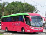 Linea Transportes e Turismo Ltda. 1307 na cidade de São Paulo, São Paulo, Brasil, por Julio Medeiros. Número da foto: #:id.