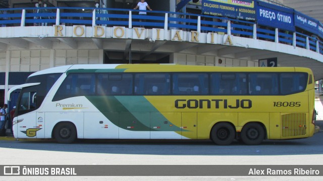 Empresa Gontijo de Transportes 18085 na cidade de Aparecida, São Paulo, Brasil, por Alex Ramos Ribeiro. Número da foto: #7533829.