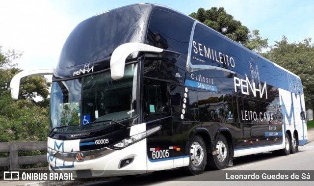 Empresa de Ônibus Nossa Senhora da Penha 60005 na cidade de Caxias do Sul, Rio Grande do Sul, Brasil, por Leonardo Guedes de Sá. Número da foto: #7534318.