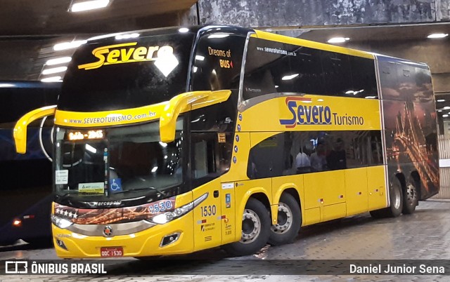 Severo Turismo 1530 na cidade de Belo Horizonte, Minas Gerais, Brasil, por Daniel Junior Sena. ID da foto: 7534071.