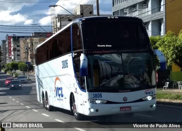 VCL - Viagens Carambeí 3806 na cidade de Aparecida, São Paulo, Brasil, por Vicente de Paulo Alves. ID da foto: 7533818.