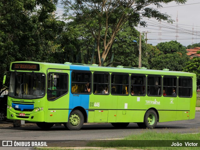 Taguatur - Taguatinga Transporte e Turismo 03446 na cidade de Teresina, Piauí, Brasil, por João Victor. ID da foto: 7534080.