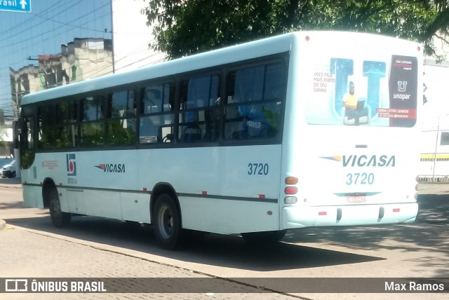 VICASA - Viação Canoense S.A. 3720 na cidade de Porto Alegre, Rio Grande do Sul, Brasil, por Max Ramos. Número da foto: #7534828.