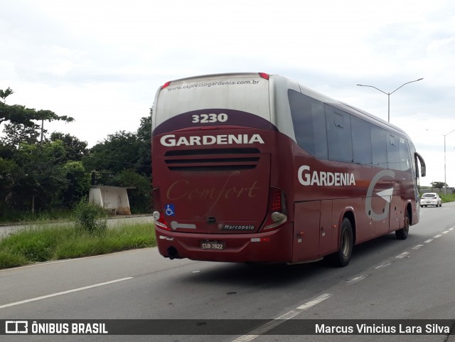 Expresso Gardenia 3230 na cidade de Cláudio, Minas Gerais, Brasil, por Marcus Vinicius Lara Silva. ID da foto: 7533182.