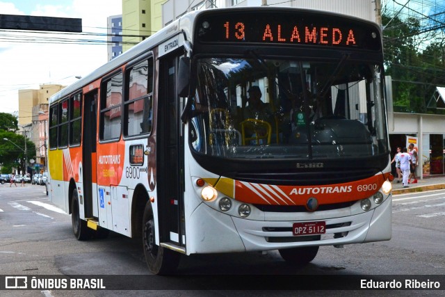 Autotrans > Turilessa 6900 na cidade de Varginha, Minas Gerais, Brasil, por Eduardo Ribeiro. ID da foto: 7534558.