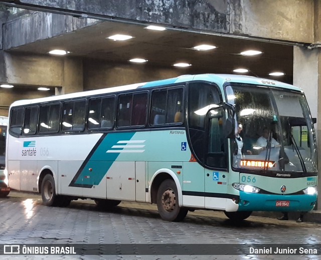 Santa Fé Transportes 056 na cidade de Belo Horizonte, Minas Gerais, Brasil, por Daniel Junior Sena. ID da foto: 7533192.