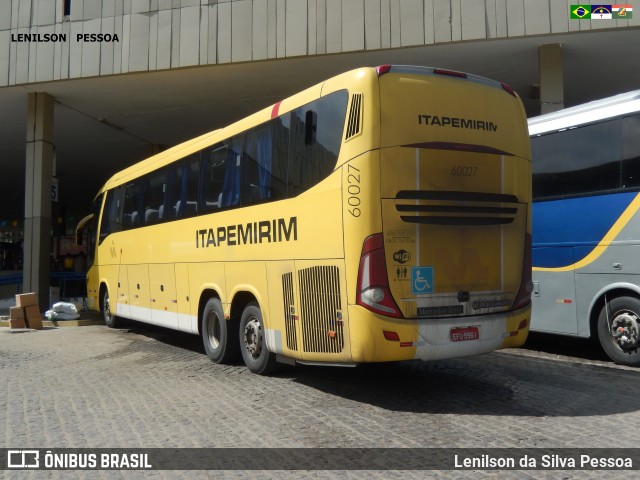 Viação Itapemirim 60027 na cidade de Caruaru, Pernambuco, Brasil, por Lenilson da Silva Pessoa. ID da foto: 7535331.