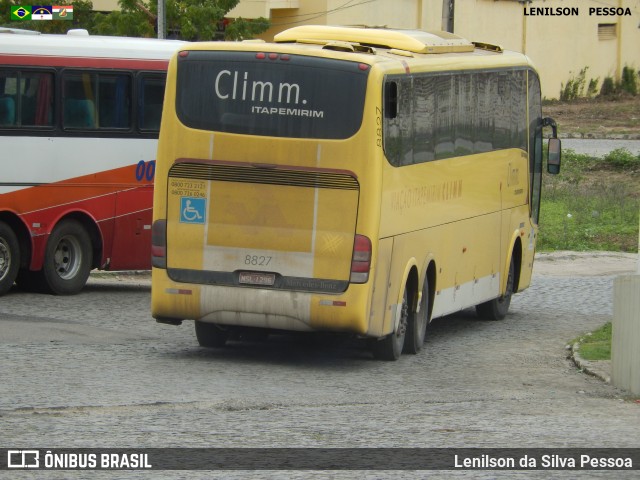Viação Itapemirim 8827 na cidade de Caruaru, Pernambuco, Brasil, por Lenilson da Silva Pessoa. Número da foto: #7535249.