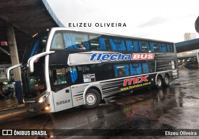 Flecha Bus 58568 na cidade de Porto Alegre, Rio Grande do Sul, Brasil, por Elizeu Oliveira. Número da foto: #7533478.