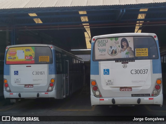 Transportes Futuro C30037 na cidade de Rio de Janeiro, Rio de Janeiro, Brasil, por Jorge Gonçalves. ID da foto: 7535191.