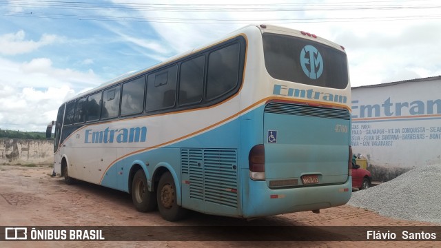 Emtram 4760 na cidade de Barra da Estiva, Bahia, Brasil, por Flávio  Santos. Número da foto: #7532535.