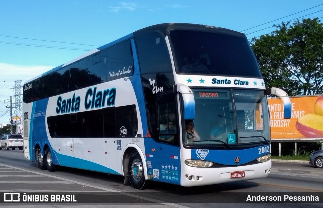 Viação Santa Clara Transporte e Turismo 2012 na cidade de Campos dos Goytacazes, Rio de Janeiro, Brasil, por Anderson Pessanha. ID da foto: 7535356.