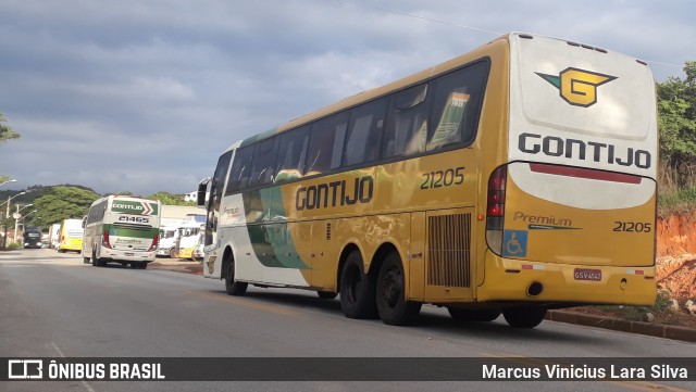 Empresa Gontijo de Transportes 21205 na cidade de Cláudio, Minas Gerais, Brasil, por Marcus Vinicius Lara Silva. ID da foto: 7533286.