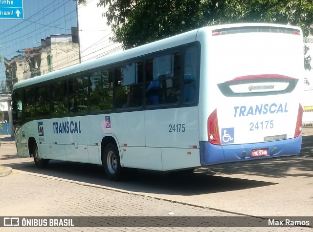 Transcal Sul Transportes Coletivos 24175 na cidade de Porto Alegre, Rio Grande do Sul, Brasil, por Max Ramos. ID da foto: 7532618.