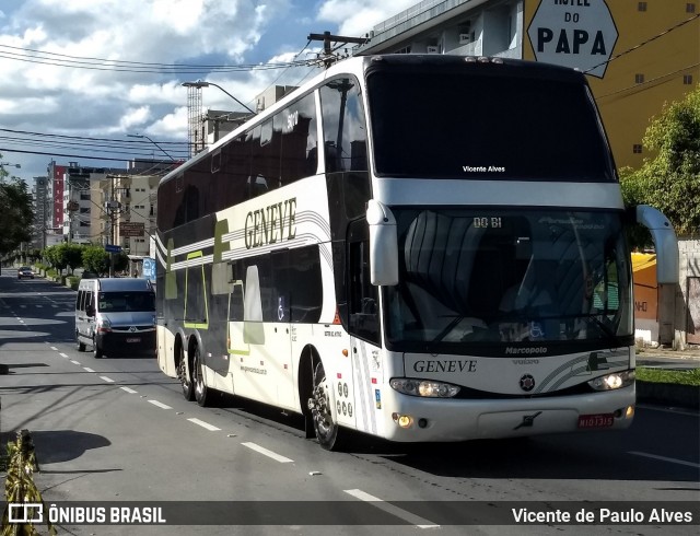 Santa Luzia Transporte e Turismo - Geneve Turismo 5010 na cidade de Aparecida, São Paulo, Brasil, por Vicente de Paulo Alves. Número da foto: #7537088.