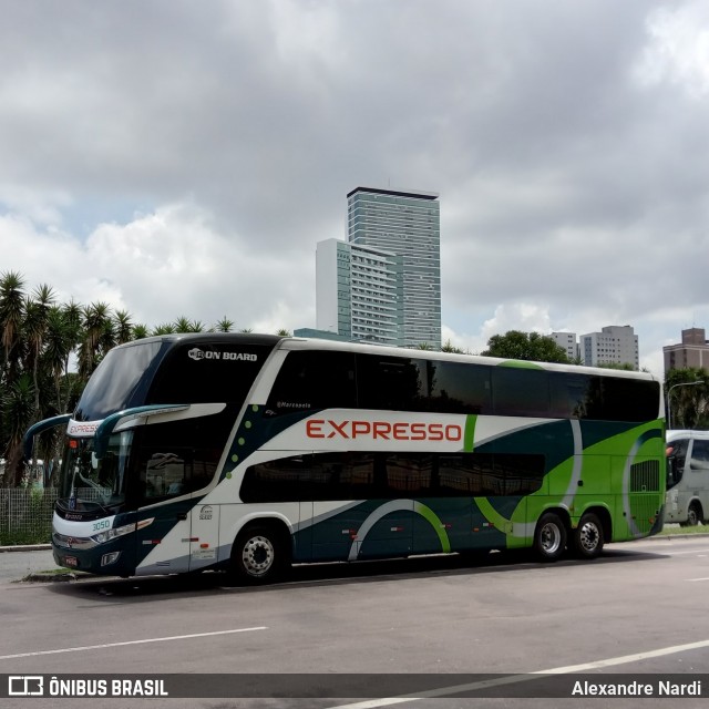 Expresso Transporte e Turismo Ltda. 3050 na cidade de Curitiba, Paraná, Brasil, por Alexandre Rodrigo. ID da foto: 7537413.