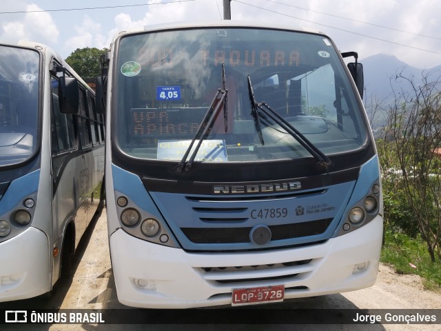 Viação Redentor C47859 na cidade de Rio de Janeiro, Rio de Janeiro, Brasil, por Jorge Gonçalves. Número da foto: #7536742.