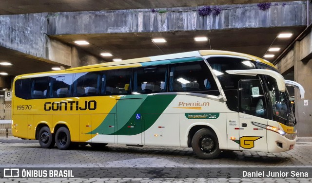 Empresa Gontijo de Transportes 19570 na cidade de Belo Horizonte, Minas Gerais, Brasil, por Daniel Junior Sena. Número da foto: #7536435.