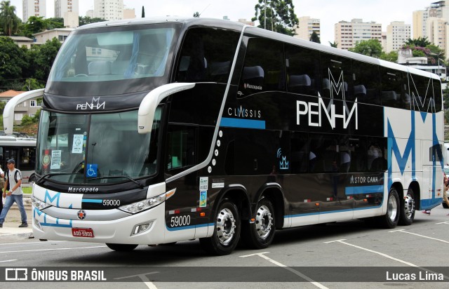 Empresa de Ônibus Nossa Senhora da Penha 59000 na cidade de São Paulo, São Paulo, Brasil, por Lucas Lima. Número da foto: #7537302.