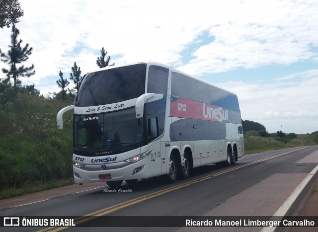 Unesul de Transportes 5712 na cidade de Pantano Grande, Rio Grande do Sul, Brasil, por Ricardo Manoel Limberger Carvalho. ID da foto: 7537437.