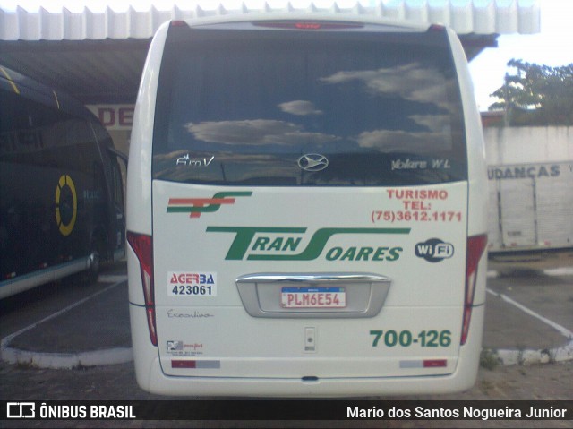 Transoares 700-126 na cidade de Ipirá, Bahia, Brasil, por Mario dos Santos Nogueira Junior. Número da foto: #7536833.