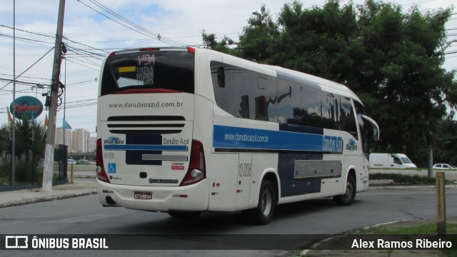 VIDA - Viação Danúbio Azul 10.008 na cidade de São Paulo, São Paulo, Brasil, por Alex Ramos Ribeiro. ID da foto: 7537410.