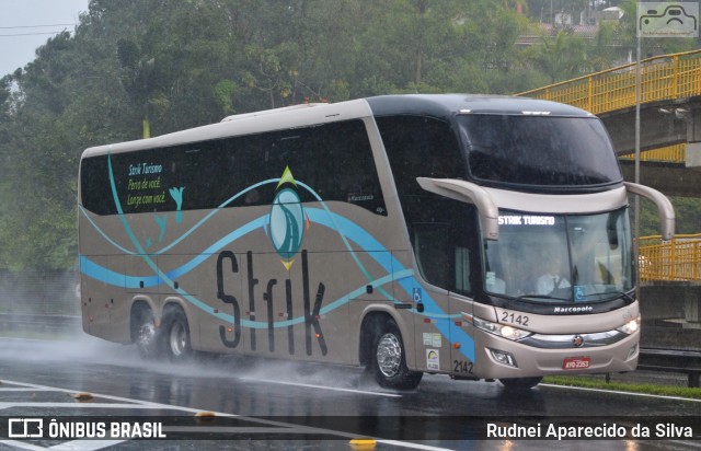 Strik Turismo Fretamento e Excursões 2142 na cidade de Santa Isabel, São Paulo, Brasil, por Rudnei Aparecido da Silva. Número da foto: #7536412.