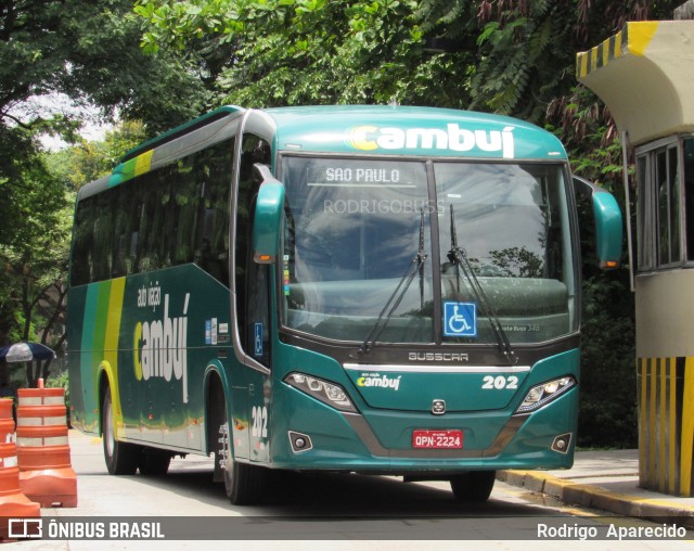 Auto Viação Cambuí 202 na cidade de São Paulo, São Paulo, Brasil, por Rodrigo  Aparecido. ID da foto: 7537577.