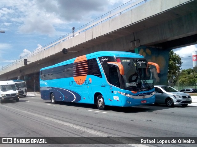 Litorânea Transportes Coletivos 5985 na cidade de São Paulo, São Paulo, Brasil, por Rafael Lopes de Oliveira. ID da foto: 7536329.