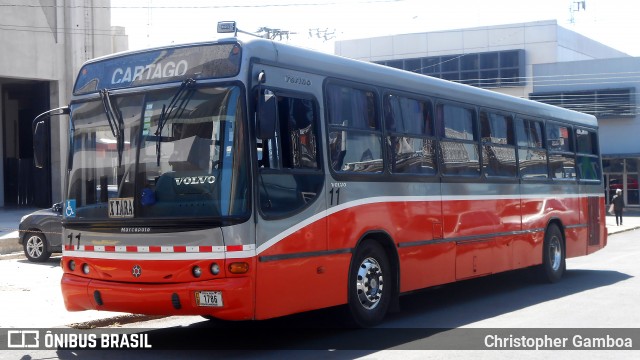 Buses San Ignacio de Loyola 11 na cidade de Cartago, Cartago, Costa Rica, por Christopher Gamboa. ID da foto: 7538031.