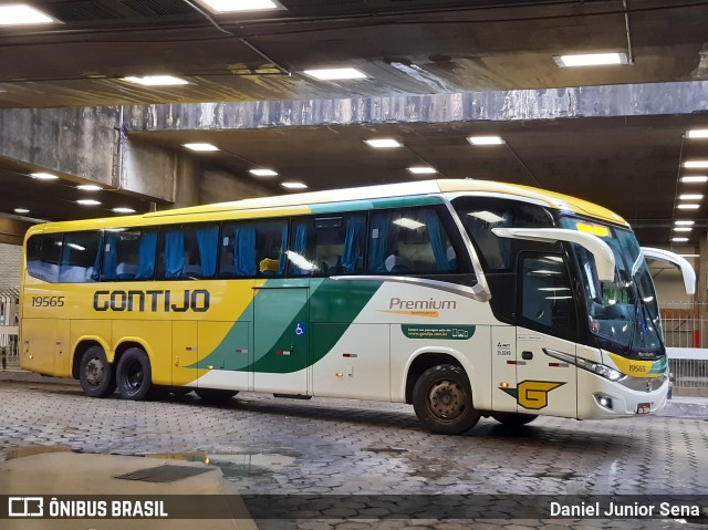 Empresa Gontijo de Transportes 19565 na cidade de Belo Horizonte, Minas Gerais, Brasil, por Daniel Junior Sena. ID da foto: 7536460.