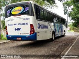 Viação Juína 1401 na cidade de Cuiabá, Mato Grosso, Brasil, por Guilherme Henrique. Número da foto: #7536757.