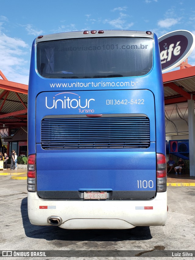 Unitour Turismo 1100 na cidade de Ribeirão Vermelho, Minas Gerais, Brasil, por Luiz Silva. Número da foto: #7538980.