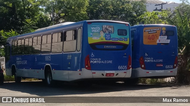 SOPAL - Sociedade de Ônibus Porto-Alegrense Ltda. 6605 na cidade de Porto Alegre, Rio Grande do Sul, Brasil, por Max Ramos. ID da foto: 7540978.