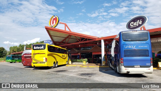 Unitour Turismo 1100 na cidade de Ribeirão Vermelho, Minas Gerais, Brasil, por Luiz Silva. Número da foto: #7538989.