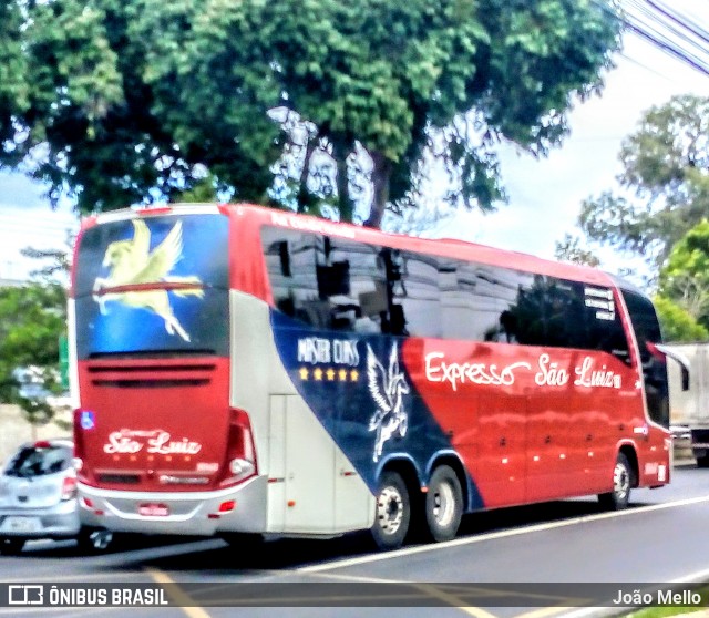 Expresso São Luiz 8060 na cidade de Maceió, Alagoas, Brasil, por João Mello. ID da foto: 7540398.