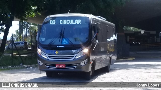 City Transporte Urbano Intermodal - Guarujá 509 na cidade de Guarujá, São Paulo, Brasil, por Jonny Lopes. ID da foto: 7540826.