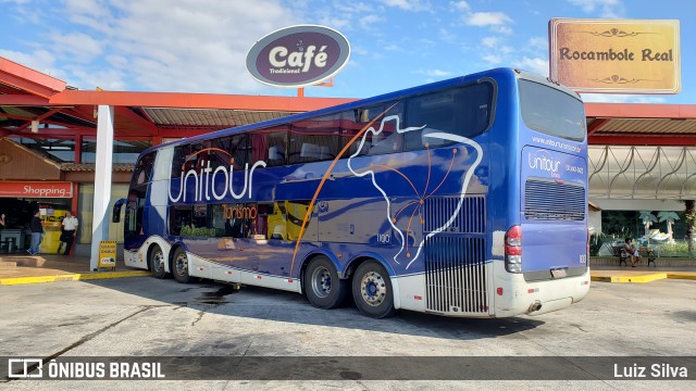 Unitour Turismo 1100 na cidade de Ribeirão Vermelho, Minas Gerais, Brasil, por Luiz Silva. Número da foto: #7539003.
