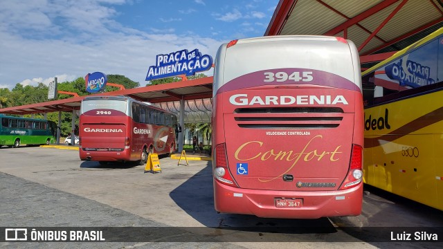 Expresso Gardenia 3945 na cidade de Ribeirão Vermelho, Minas Gerais, Brasil, por Luiz Silva. ID da foto: 7539035.