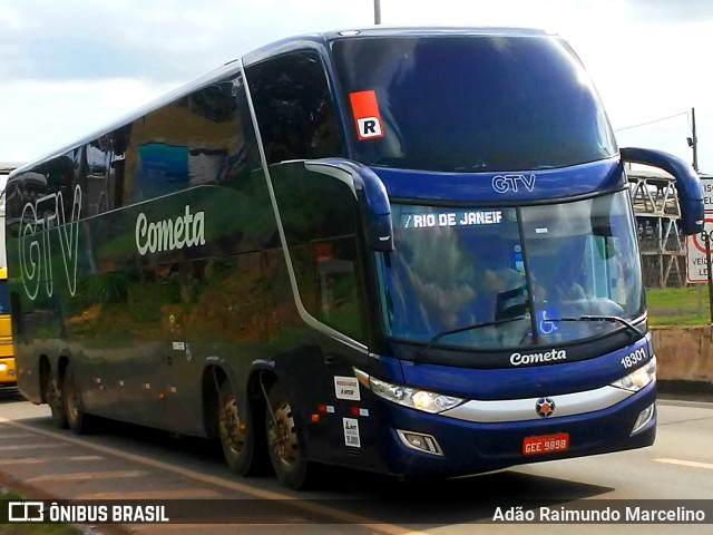 Viação Cometa 18301 na cidade de Belo Horizonte, Minas Gerais, Brasil, por Adão Raimundo Marcelino. Número da foto: #7540720.