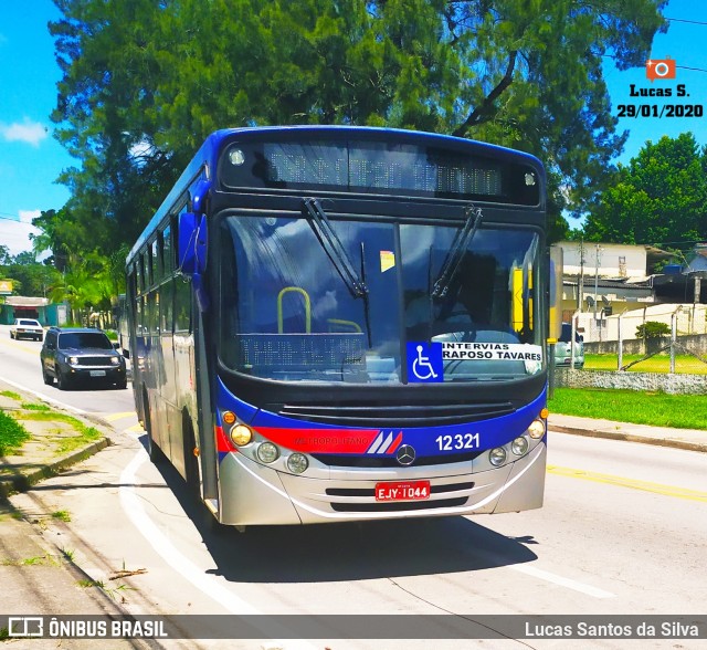 Auto Viação Bragança Metropolitana > Viação Raposo Tavares 12.321 na cidade de Embu-Guaçu, São Paulo, Brasil, por Lucas Santos da Silva. Número da foto: #7540057.