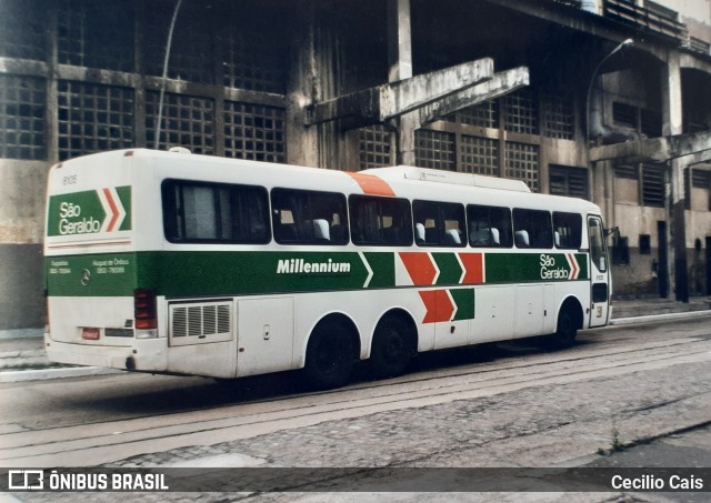 Cia. São Geraldo de Viação 6105 na cidade de Rio de Janeiro, Rio de Janeiro, Brasil, por Cecilio Cais. ID da foto: 7488879.