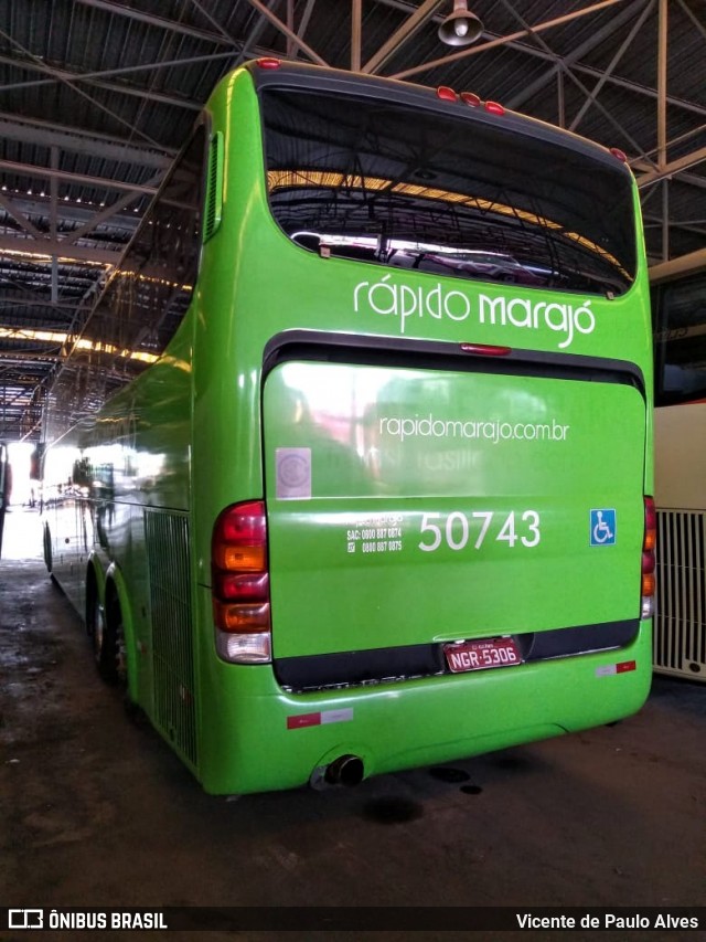 Rápido Marajó 50743 na cidade de Goiânia, Goiás, Brasil, por Vicente de Paulo Alves. Número da foto: #7489800.