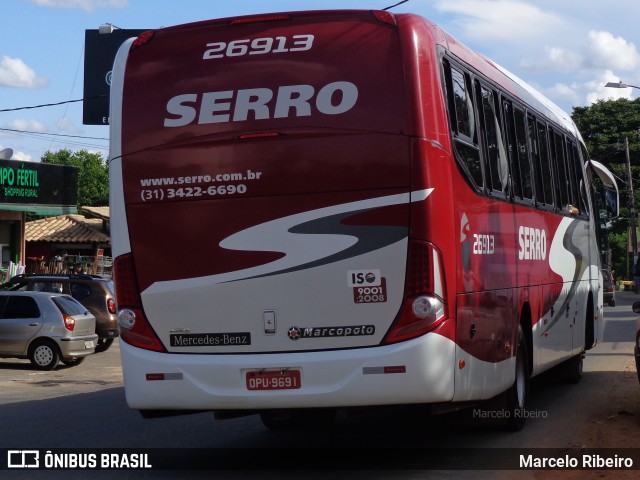 Viação Serro 26913 na cidade de Lagoa Santa, Minas Gerais, Brasil, por Marcelo Ribeiro. ID da foto: 7488183.