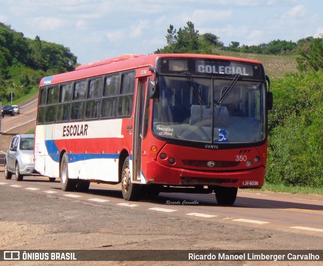 Ônibus Particulares 350 na cidade de Rio Pardo, Rio Grande do Sul, Brasil, por Ricardo Manoel Limberger Carvalho. ID da foto: 7543653.