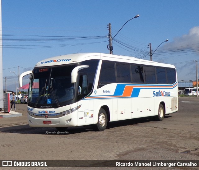 VUSC - Viação União Santa Cruz 3040 na cidade de Santa Cruz do Sul, Rio Grande do Sul, Brasil, por Ricardo Manoel Limberger Carvalho. ID da foto: 7543656.