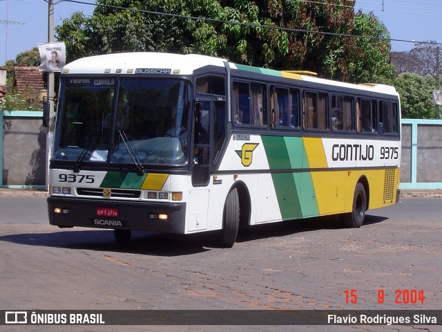 Empresa Gontijo de Transportes 9375 na cidade de Corinto, Minas Gerais, Brasil, por Flavio Rodrigues Silva. ID da foto: 7543659.