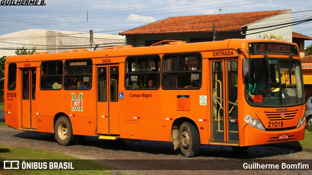 Auto Viação São Braz 21019 na cidade de Curitiba, Paraná, Brasil, por Guilherme Bomfim. Número da foto: #7542615.